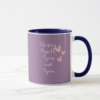 Mug Cadeau de santé mentale d'amour de soi Cadeau esth