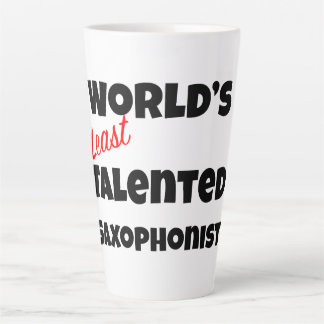 Mug cadeau de saxophoniste le moins talentueux au 