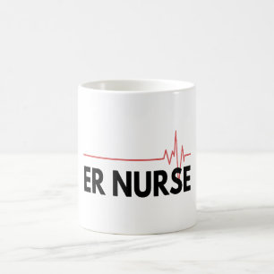 Mug Cadeau de soins infirmiers d'urgence pour infirmiè