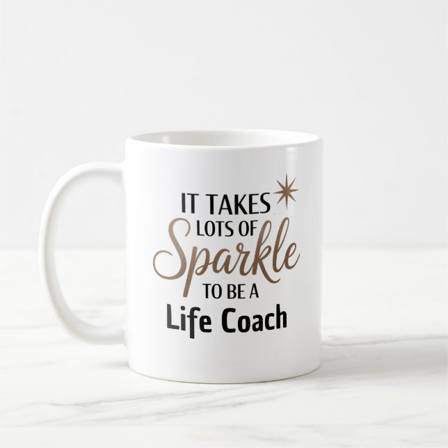 Mug ✨ cadeau de soumission Sparkle pour entraîneur à v (Gauche)