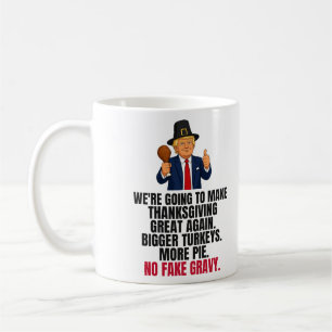 Mug Cadeau de Thanksgiving drôle Trump Incroyable