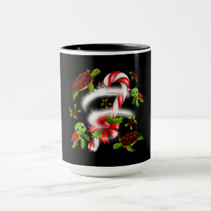 Mug Cadeau de tortue Turtle Candy Sweet Christmas