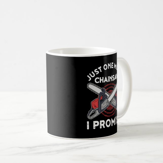 Mug Cadeau de travail du bois Hommes Lumberjack Arbori (Devant droit)