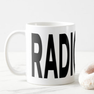 Mug Cadeau de typographie de RADIOLOGIE Imagerie médic
