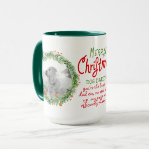 Mug Cadeau de vacances pour DOG MOM ou DAD ajouter 2 P