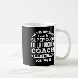 Mug Cadeau d'entraîneur de hockey sur gazon