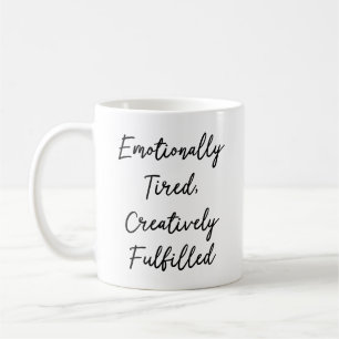 Mug Cadeau d'humour sarcastique Femme artiste créative