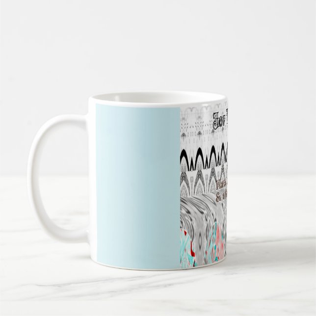 Mug Cadeau d'impression d'art pour la fête de mariage (Gauche)