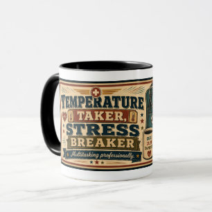Mug Cadeau d'infirmière pour femmes Citation médicale
