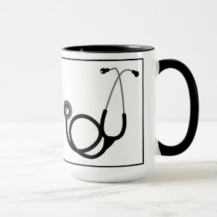 mug cadeau docteur stéthoscope