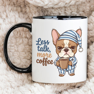 Mug Cadeau drôle de bouledogue français pour les amour