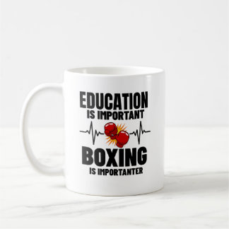 Mug Cadeau drôle de boxe pour boxeur et entraîneur de