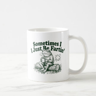 Mug Cadeau drôle de grenouille excentrique, parfois je