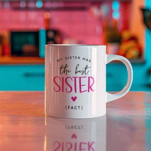 Mug Cadeau drôle de 'Meilleure Sœur'