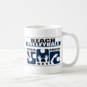 Mug Cadeau drôle de volleyball de plage