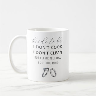 Mug Cadeau drôle personnalisé pour une Fête des mariée