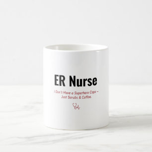 Mug Cadeau drôle pour infirmière des urgences — Je n'a