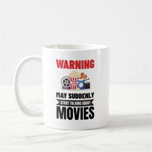 Mug Cadeau drôle pour un cinéphile amateur de films