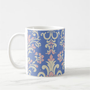 Mug Cadeau élégant vintage damassé pour elle