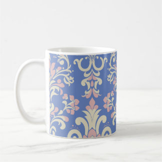 Mug Cadeau élégant vintage damassé pour elle