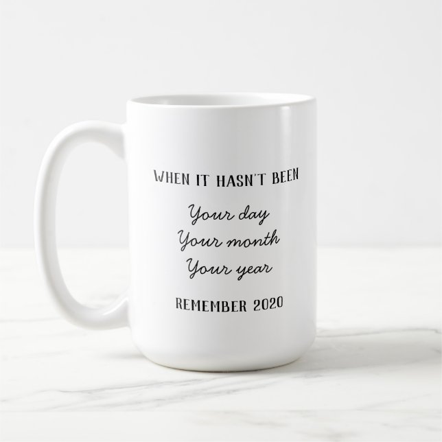 MUG CADEAU FUNNY CORONA VIRUS 2020 (Gauche)