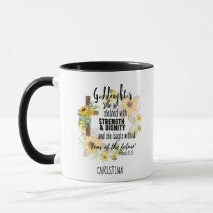Mug Cadeau Godgirl Ado - Citation Proverbe personnalis