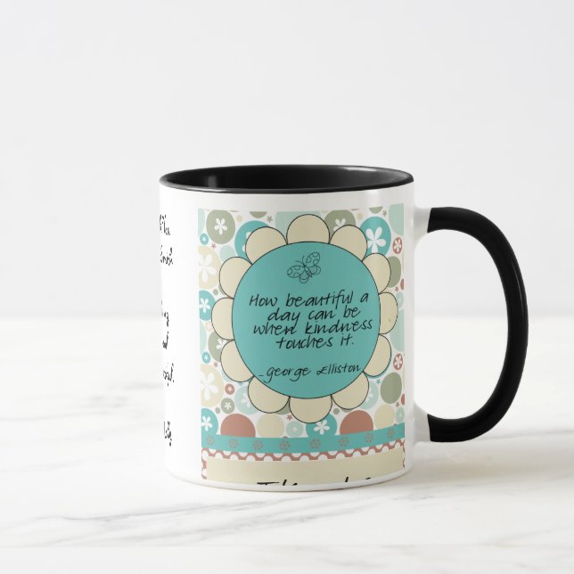 Mug cadeau Kindness de l'enseignant (Droite)