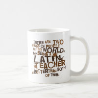 Cadeau latin de professeur