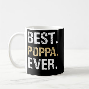 Mug Cadeau Mens Poppa de Grandgirl Grandson Best P