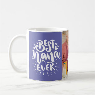 Mug Cadeau Moderne Personnalisé avec Photo Meilleure N
