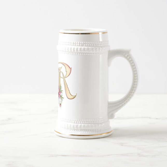Mug cadeau Monogram R (Droite)