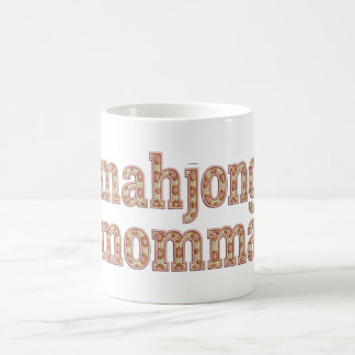 Mug Cadeau Motif Varsity Rétro Mahjong Maman