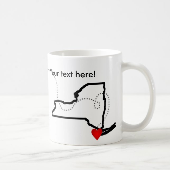 Mug Cadeau parti en mouvement de rapport de fond. (Droite)