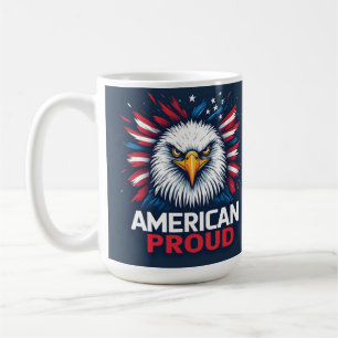 Mug Cadeau patriotique drapeau USA Fierté américaine