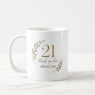 Mug Cadeau personnalisé 21 choses que nous aimons chez