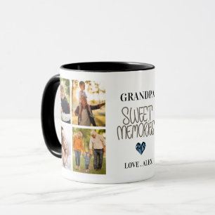 Mug Cadeau Personnalisé 5Photo Sweet Memories Pour Gra