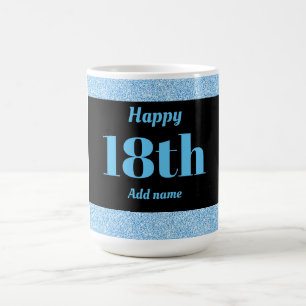 Mug Cadeau personnalisé assez élégant 18ème de tas