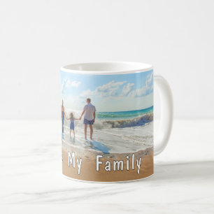 Mug Cadeau Personnalisé avec Votre Photo de Famill