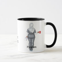 Cadeau personnalisé CNA (femme musulmane)