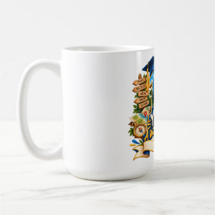 Mug Cadeau personnalisé d'aventure pour 18 ans