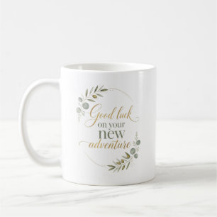 Mug Cadeau personnalisé de bonne chance pour un nouvea