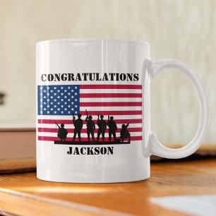 Mug Cadeau personnalisé de l'armée américaine