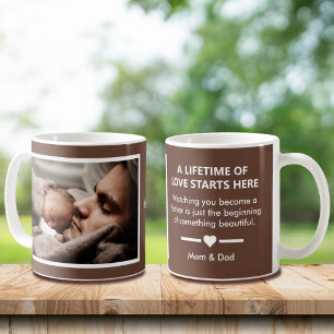 Mug Cadeau personnalisé de première fête des pères de
