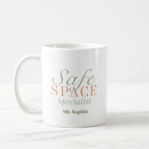 Mug Cadeau personnalisé de spécialiste de l'espace sûr