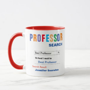 Mug cadeau personnalisé drôle meilleur professeur
