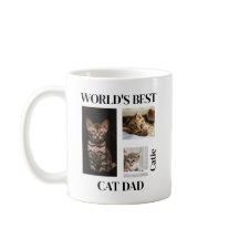 Cadeau personnalisé Meilleur Papa pour Chats du Mo