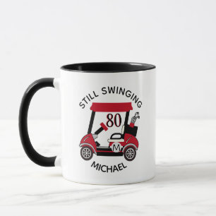 Mug Cadeau personnalisé pour 80 ans (tous âges) avec n