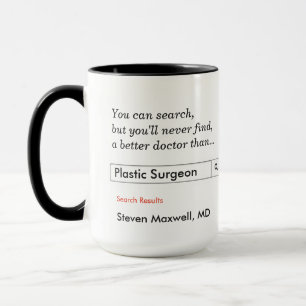 Mug Cadeau personnalisé pour chirurgien plastique