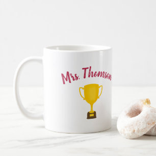 Mug Cadeau personnalisé pour enseignant, Meilleur ense