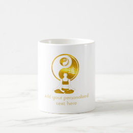 Mug Cadeau Personnalisé Pour Instructeur De Yoga Gold 